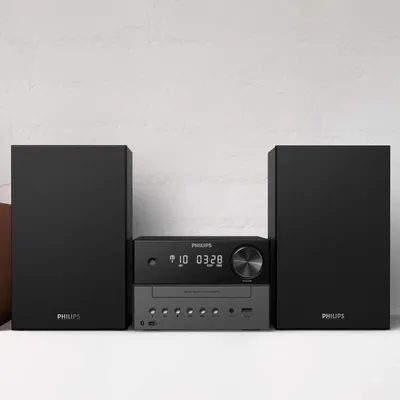 Zdjęcie produktu dla Philips 3000 series TAM3505M2/12, System micro domowego audio, Czarny, 20 W, 6 Ω, 66 - 20000 Hz, DAB, DAB+