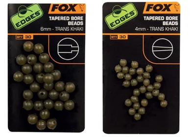 Produktbild von Fox Edges Tapered Bore Beads, Durchmesser:4mm