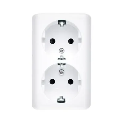 Produktbild von Kontakt-Simon EGSZ2SNZ/11, Weiß, Kunststoff, IP20, 250 V, 63 mm, 43,5 mm