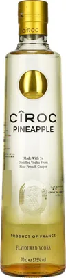 Produktbild von CîROC Pineapple, Premium Wodka, 37,5% vol, 700ml Einzelflasche