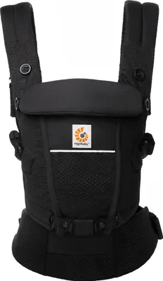 Imagen del producto de Portabebés Ergobaby Adapt Softflex de malla, color negro "Onyx"