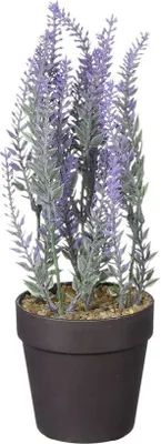 Produktbild von Mica künstlicher Lavendel im Topf violett 24 x 10 cm