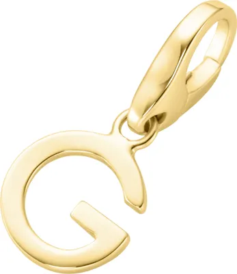 Produktbild von Charm Giorgio Martello Milano Buchstabe G, Silber 925 Gold Onesize