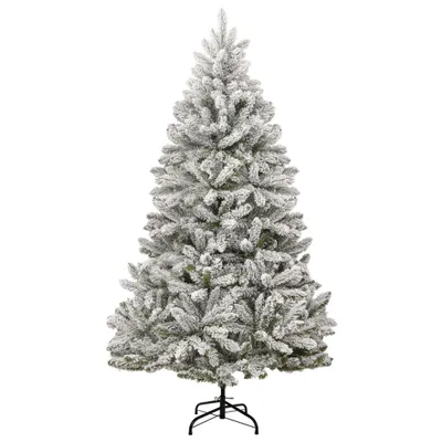 Zdjęcie produktu dla vidaXL Sztuczna choinka składana ośnieżona 240 cm