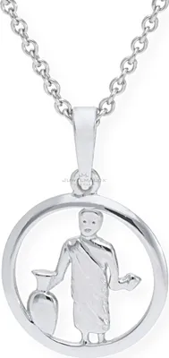 Produktbild von JuwelmaLux Anhänger 925/000 Sterling Silber Sternzeichen Wassermann JL10-02-0727