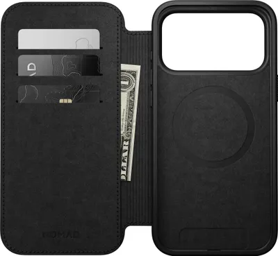 Zdjęcie produktu dla Nomad Modern Leather Folio iPhone 17 Pro Max Brown