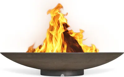 Produktbild von CLGarden Feuerschale 100 cm groß aus Cortenstahl 2,5 mm Feuerstelle rund Metall Feuer Schale für den Garten