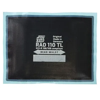 Obrázok produktu pre Záplata na radiálnu pneumatiku TIP TOP 110TL 55x75mm oprava vulkanizačnej trubky