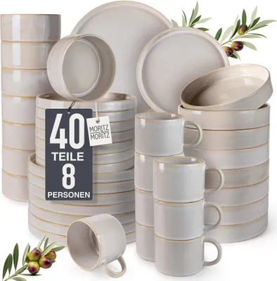 Produktbild von Moritz & Moritz CASTELLO Geschirrset 40 tlg.