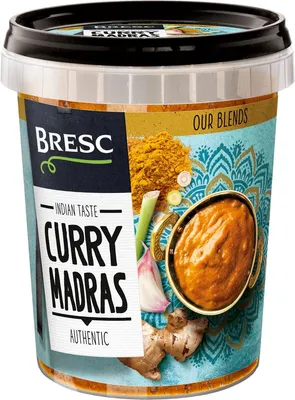 Produktbild von Bresc Madras 5x 450g vegane indische Kräuter Gewürzmischung Würz-Paste Curry