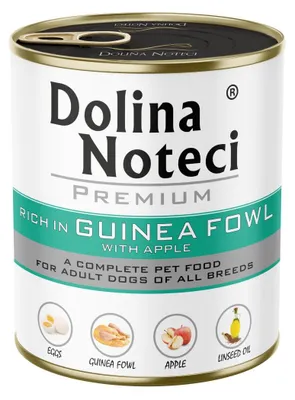 Zdjęcie produktu dla Dolina Noteci Premium bogata w kawałki z jabłkiem – mokra karma dla psów – 800 g.