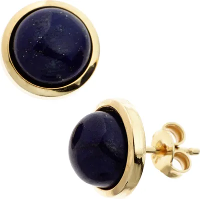 Produktbild von JOBO Ohrstecker 585 Gold Gelbgold 2 Lapislazuli Ohrringe