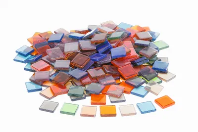 Produktbild von Acryl-Mosaik, ca. 205 Stück, 1x1cm Siena