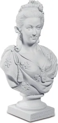 Produktbild von Marie Antoinette 13cm Büste weiß frei nach Lecomte