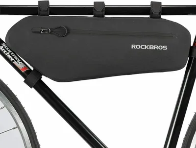 Produktbild von ROCKBROS Fahrrad Rahmentasche 100% Wasserdicht Fahrradtasche Dreiecktasche ca.4L DHL