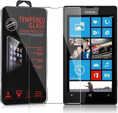 Produktbild von Cadorabo Panzer Folie für Nokia Lumia 520 / 521 Schutzfolie in Transparent Gehärtetes Tempered Display-Schutzglas