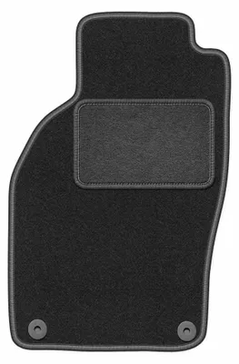 Produktbild von Fahrermatte Velours für Saab 9-3 I 1998-2003 (Cabrio) – 1-tlg, Graphit, passgenau – Wielganizator LUX