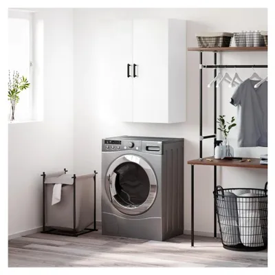 Produktbild von Hängeschrank für Badezimmer, Hängeschrank, Weiß, 69,5 x 34 x 90 cm