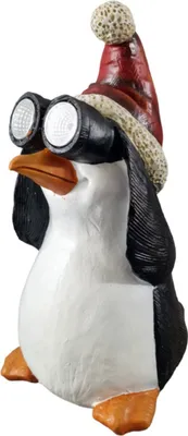 Produktbild von Weihnachts Pinguin mit Solar Augen