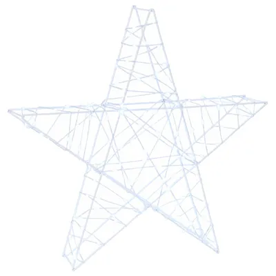 Immagine prodotto di Stella di Natale 3D 120 LED Bianco freddo 55 x 53,5 x 10 cm