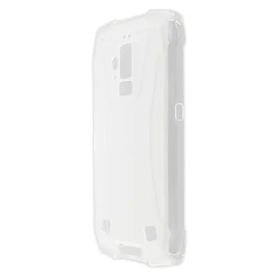 Obrázok produktu pre caseroxx ochranný obal TPU kryt kompatibilný s Blackview BV9700 / BV9700Pro, gumená taška na mobilný telefón biela priehľadná