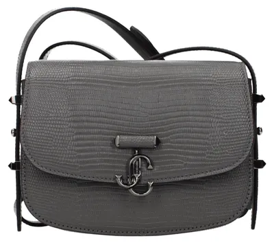 Image de Jimmy Choo JCB SO bandoulière Storm cuir effet lézard