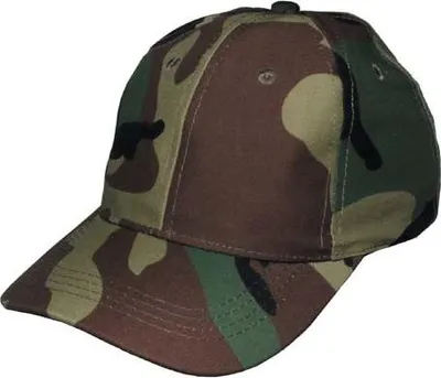 Immagine prodotto di Cappello da baseball per bambini con visiera, woodland, taglia regolabile