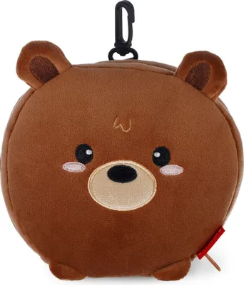 Produktbild von Reisekissen mit Schlafmaske Teddy Legami Travel Buddy braun
