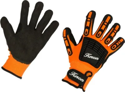 Produktbild von 2 Paar Mechanic-Handschuh Brandy Gr. 9 / L Keron Active Arbeitshandschuhe
