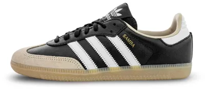 Produktbild von Adidas Samba OG J in Schwarz-Weiß für Kinder – Größe 6,5 UK – 40 EU – 7 US / Schwarz-Weiß