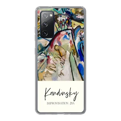 Produktbild von MuchoWow® Handyhülle Schutzhülle Hülle für Samsung Galaxy S20 FE Improvisation 21A - Kandinsky - Alte Meister Silikon Softcase Handy Hülle - Abdeckung
