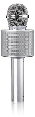Produktbild von Lenco Karaoke-Mikrofon mit Bluetooth-Lautsprecher, USB- und Micro SD-Player