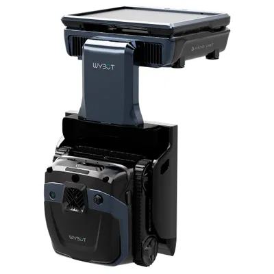 Produktbild von WYBOT S3 Poolroboter: 3D-Kartierung, KI-Vision, Solar/DC, 10L Self-Emptying, App-Steuerung