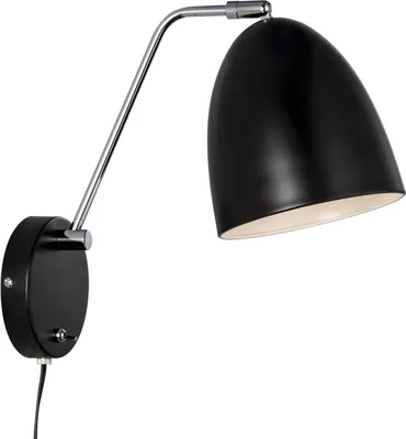 Produktbild von Nordlux Alexander Wandleuchte E27 Schwarz 48621003