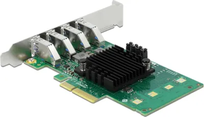 Produktbild von Delock PCI Express x4-Karte auf 4 x externen USB