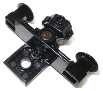 Imagen del producto de Travesaño de parachoques para trenes LEGO Schwarz, con imanes sellados – Tipo 3 (29085c01) – nuevo