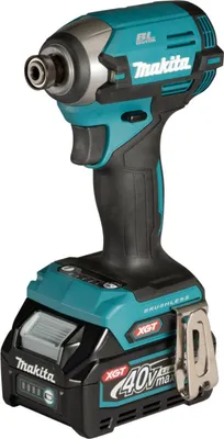 Produktbild von Makita Akku-Schlagschrauber TD003GA202, 40 V, 1/4, incl. 2x Akku 2 Ah, Schnellladegerät, MAKPAC