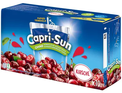 Image de Capri-Sun 198706 Capri-Sun cerise 10x 0,2l