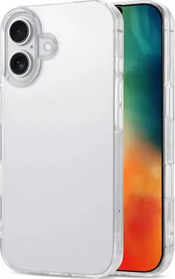 Produktbild von Mobigear Basics Durchsichtig iPhone 16 Plus Hülle Flexibles TPU Backcover - Transparent
