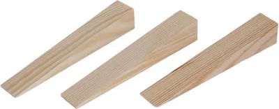 Immagine prodotto di cunei di montaggio in legno 150x25x25-1mm, 8 pezzi in legno