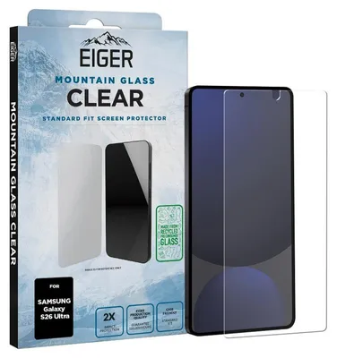 Produktbild von Schutzglas 2,5D Eiger Mountain Glass Clear Samsung Galaxy S26 Ultra transparent