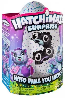Produktbild von Hatchimals Surprise Purple Teal Egg