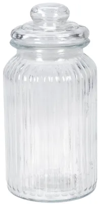 Immagine prodotto di Vaso a coste con coperchio ermetico, 1000 ml