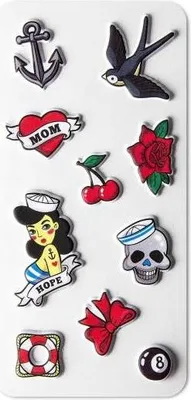 Produktbild von Celly STICKERTEEN03 Dekorativer Aufkleber Mehrfarbig 10 Stück(e)