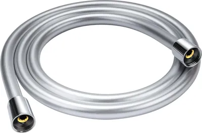 Produktbild von Flexibler Duschschlauch mit Anti-Drehschutz - 1,5 Meter - Silber
