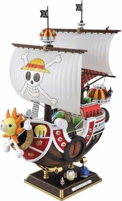 Produktbild von Bandai One Piece Thousand Sunny Neue Welt Bootsbausatz 30 Cm Mehrfarbig  Mehrfarbig One Size