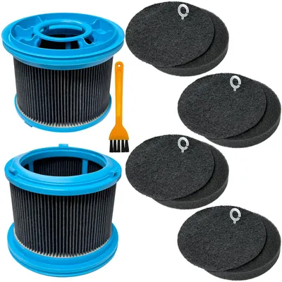 Ersatzfilterset: 2 HEPA-Filter + 4 Vorfilterpads