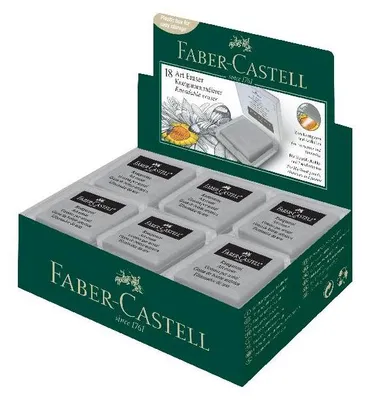 Produktbild von FABER-CASTELL Knetgummi ART ERASER grau