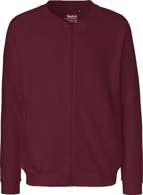 Immagine prodotto di Neutral O73501 | Giacca da uomo con zip / 100% cotone equosolidale - Colore: Bordeaux - Taglia: XXL