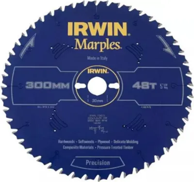 Imagen del producto de IRWIN IR, sierra circular, 300 x 30 mm, 48 dientes